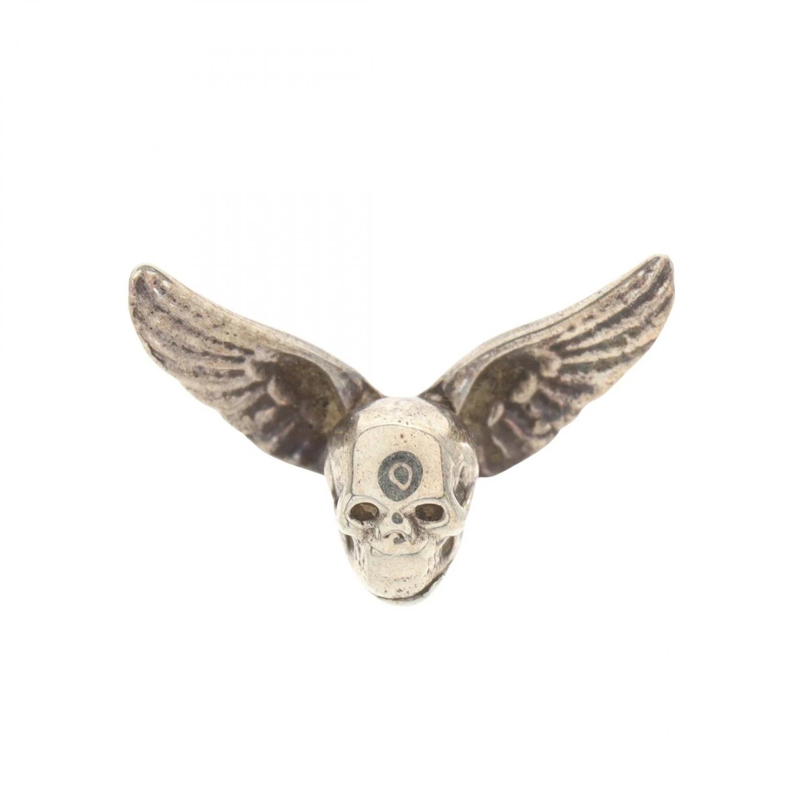 CHROME HEARTS FOTI MAHALIA Earrings Silver 925 14KYG Yellow Gold Used Women