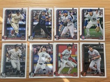2025 Topps Update Rookie Debut - Lot Of 8 - Ben Rice Coby Mayo Matt Shaw +++