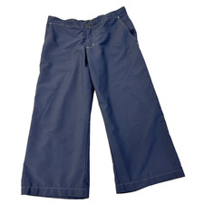 Prana Women  s Cropped Pants Size M Blue Hiking Camping Outdoors