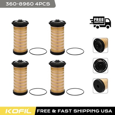 4PACK 360-8960 360-8958 3611272 4461492 467-1181 EF55040 Fuel Filter