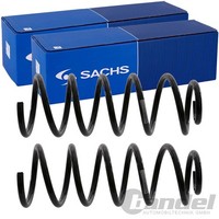 2X Sachs Fahrwerksfedern Satz Hinten Passend FÜR CitroËN Nemo Fiat Fiorino