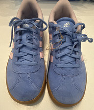 adidas VL COURT 3.0 K Blue  Pink Tennis Shoes Size 5 Men / 6 Women - New In Box