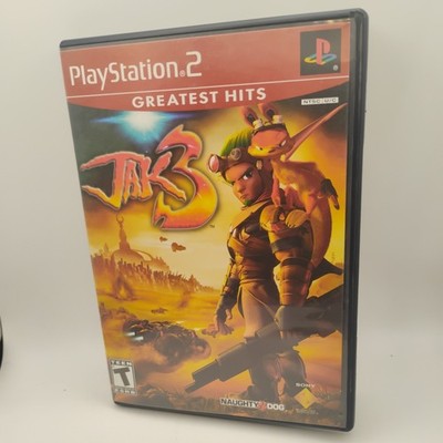 -Jak 3 (Sony PlayStation 2, 2004) - Complete In Box CIB w/Manual Tested Trl8#13