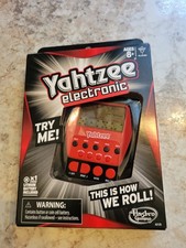 Hasbro Yahtzee Handheld Digital Game 2012 A2125 NEW