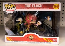 Pop Figura Moment Dc Comics The Flash Baby Rescue Funko Scatola Rovinata