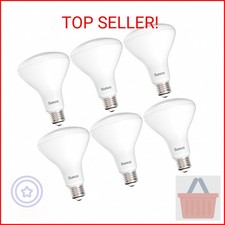 Sunco 6 Pack BR30 Light Bulbs LED, Recessed Can Light Bulbs, Indoor Flood Bulb,
