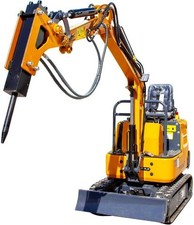 Minibagger-Hydraulikhammer, kleiner Baggerhammer, kompakter Abbruchhammer DE