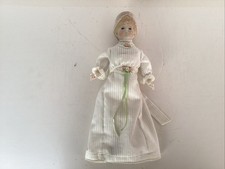 Vintage Doll - 12" Head, Hands, Feet Are Made Of Porcelain Made In USA 1960
