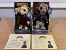 2 x MEERKAT PLUSH TOYS CERTIFICATES - FREE UK POSTAGE