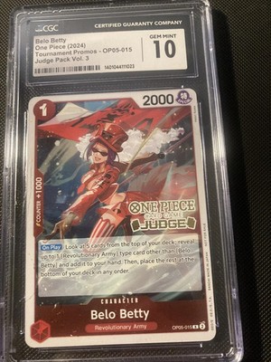 CGC 10 belo betty