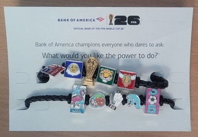 2026 FIFA World Cup Bank of America Bettelarmband X 2 Miami Exclusive