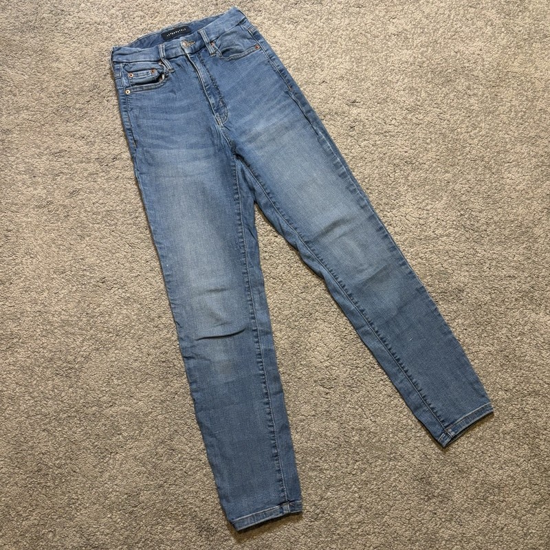 AERO jeans Super High Rise 2R Curvy Jeggings Medium Wash