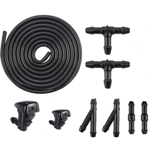 Hassle Installation Windshield Washer Nozzle Hose Set for Jeep 68260443AA - Picture 2 of 9