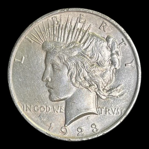 1923 Peace Silver Dollar AU