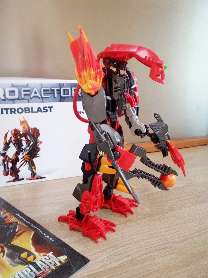 LEGO Hero Factory - Nitroblast 2194 - Bon état - année 2011 - Photo 4/4