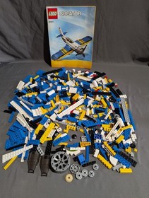 Lego Creator Aviation Adventures #31011 Airplane Helicopter Boat Building Kit