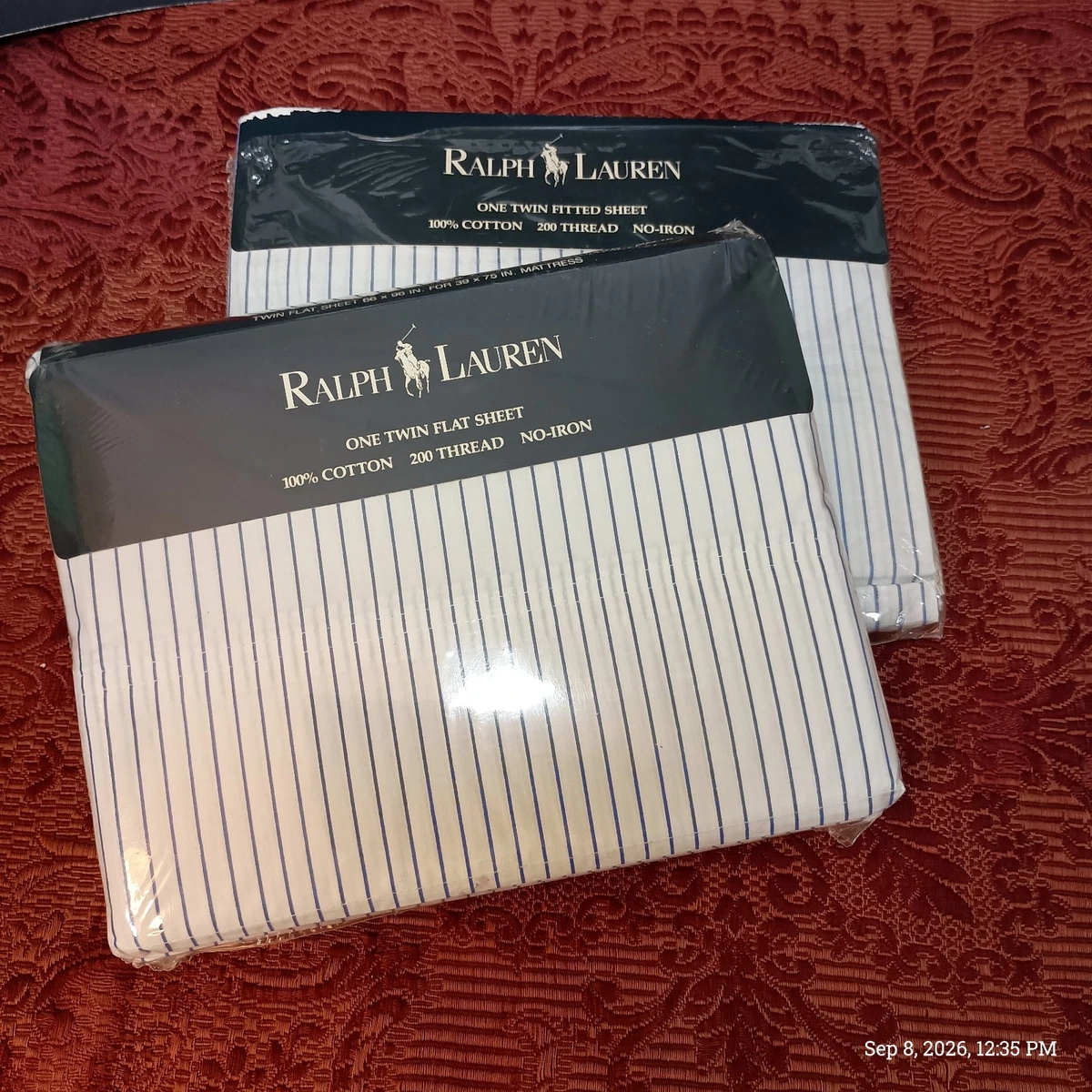 Ralph Lauren Twin Sheet Set Bed Sheets for sale - eBay