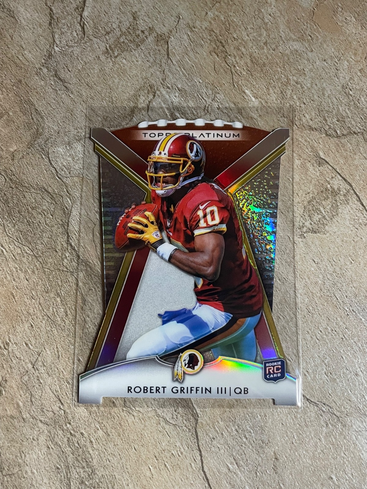 Robert Griffin III Topps Platinum Rookie Die-Cut #PDCRG Base