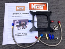 NOS BIGSHOT NITROUS PLATE KIT/9 HP LEVELS/100-300HP