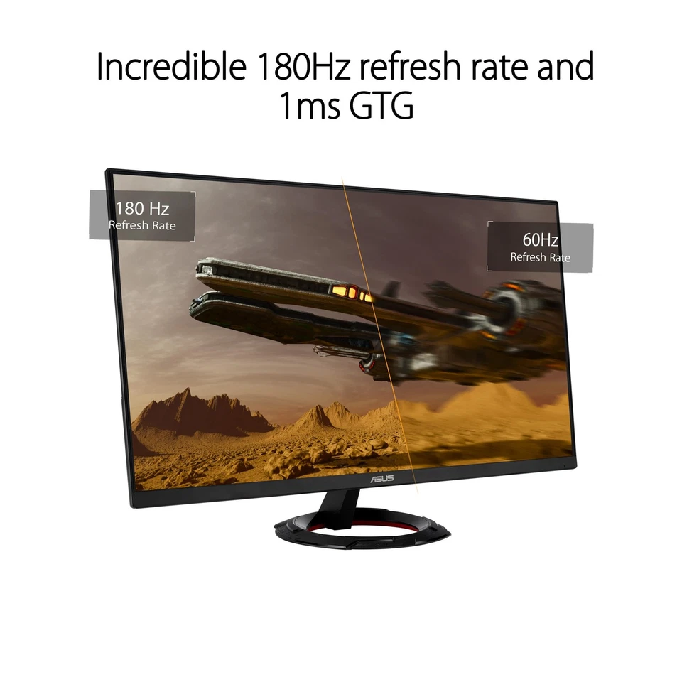 ASUS TUF Gaming VG249Q3R - 24 Zoll Full HD Monitor mit 180 Hz für Gamer - Bild 3 von 4