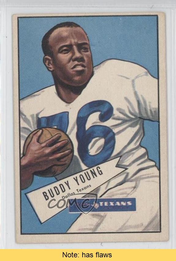 1952 Bowman Large Buddy Young #104 READ 0l4