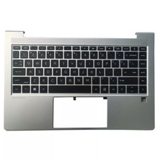 New For HP Probook 440 G9 Palmrest Upper Case w/SD  Backlit Keyboard N01287-001
