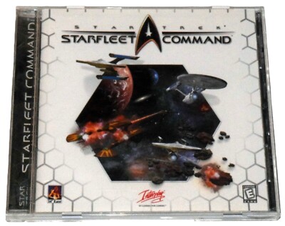 Star Trek: Starfleet Command PC Game CD Rom 1999 Interplay