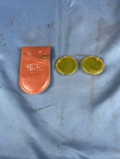 Vintage Ray Ban Bausch  Lomb Sunglasses Clip On Yellow Lens