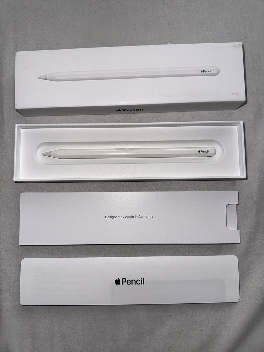 Apple Pencil 2nd Generation Wireless For iPad - White 190198893277