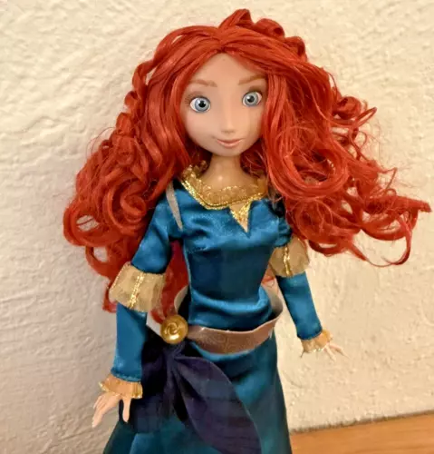 Disney Store Exclusive Merida Doll 12” Pixar Brave Princess No Bow Arrow Shoes