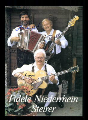Fidele Niederrhein Styrian autograph card original signed ## BC 154116