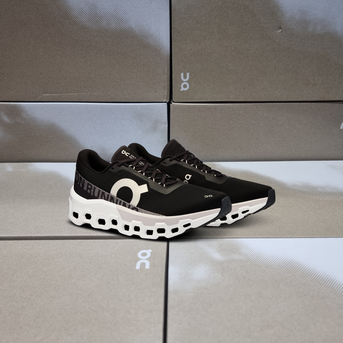 NEW On Running Cloudmonster 2 3WE10111197 Black/Frost Women's
