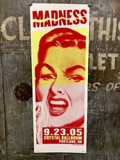 Madness September 2005 Limited Edition Gig Poster