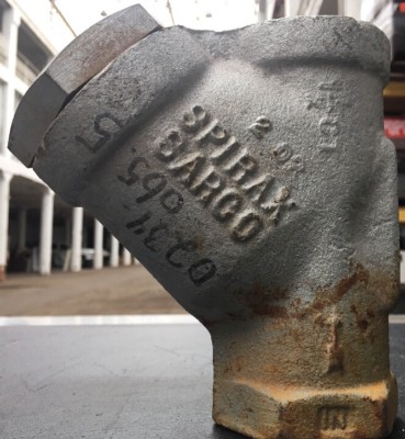 Spirax Sarco 1-1/2'' CT Cast Iron Strainer Y Valve
