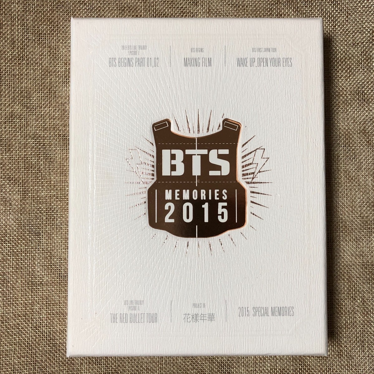 【BTS】 MEMORIES OF 2015 BTS [ Memories of 2015 ] Official DVD Region 1,3,4,5,6 +