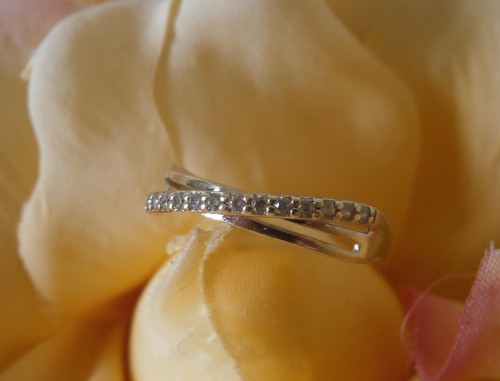 *** BAGUE CARADOR TBE OR 9 CARATS 53 13 16,9 GRIS OX 375 *** - Foto 2 di 14