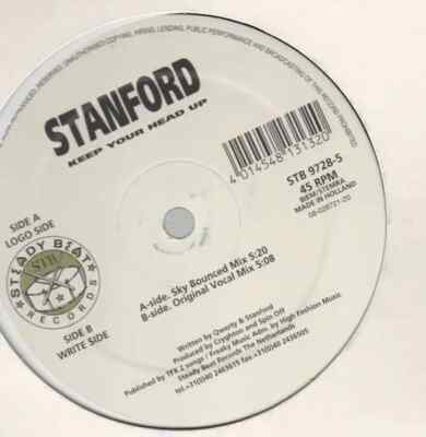 Stanford Keep Your Head Up Vinyl Single 12inch steady beat