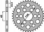 Pignon arrière Yamaha 250 Tricker chaîne 428 couronne 45 dents C45
