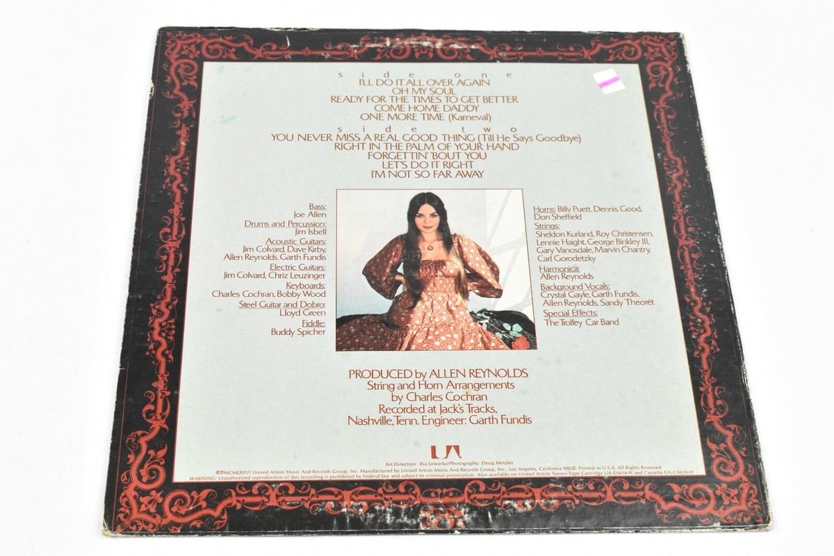 Crystal Gayle ?– Crystal, VINYL LP | eBay
