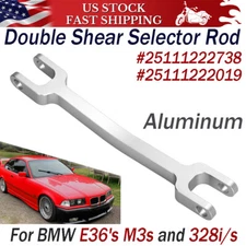 For BMW E36 M3 328i/s DSSR Double Shear Selector Rod Manual Billet 25111222738