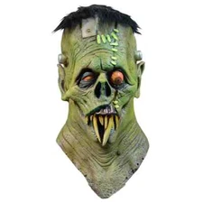 Toxictoons Green Gruesome Monster Latex Deluxe Mask Trick or Treat Studios