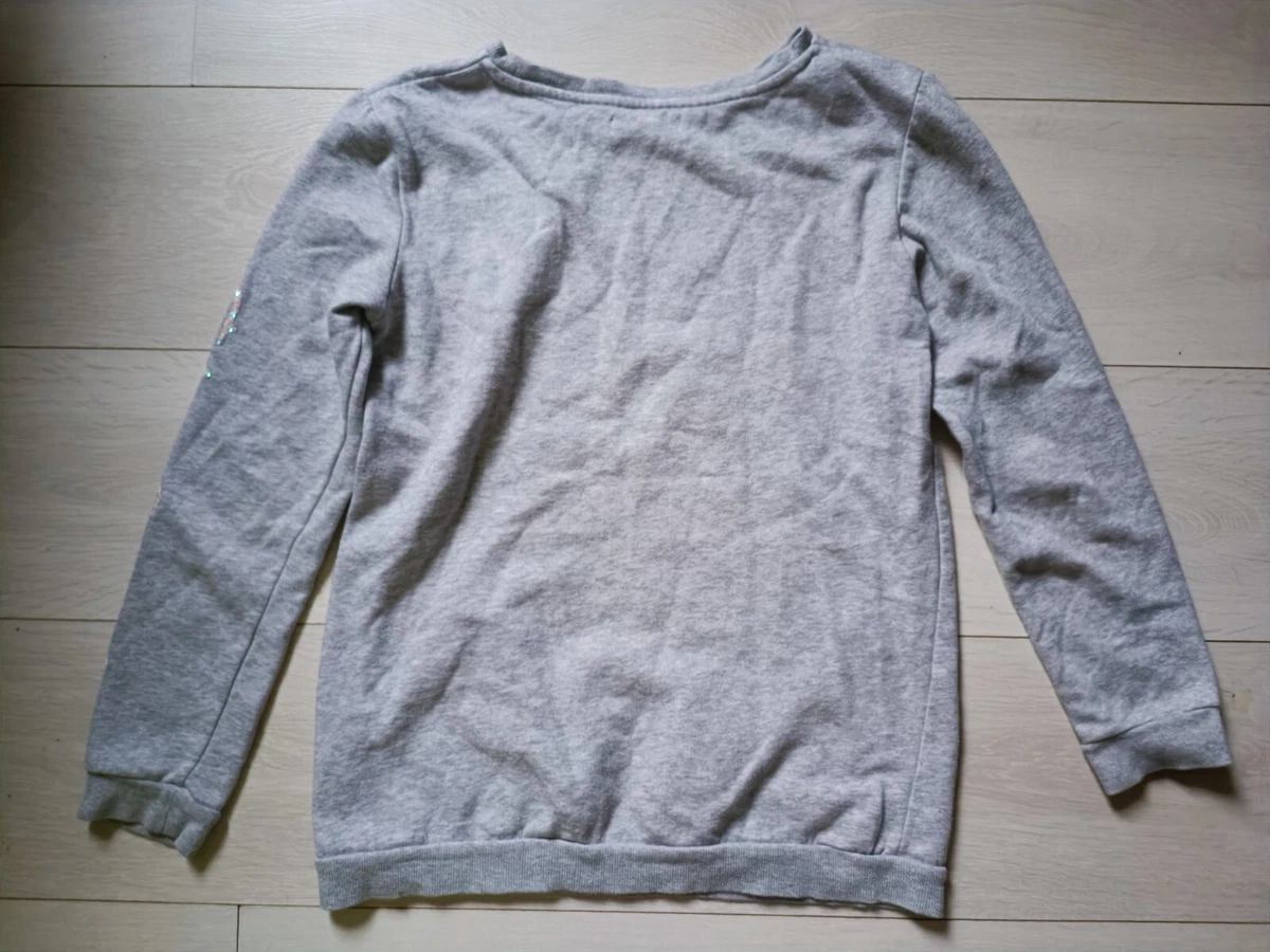 Haut pull gris enfant fille taille 12 14 ans marque H M eBay