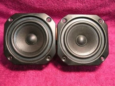 pair Vintage Wharfedale mid range Speakers 1110A LRA