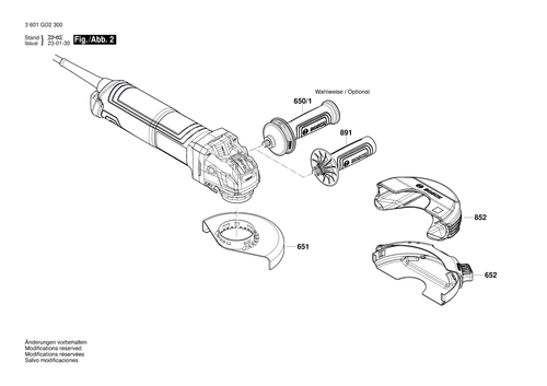 New Bosch 16055002G5 Cover - Picture 2 of 2