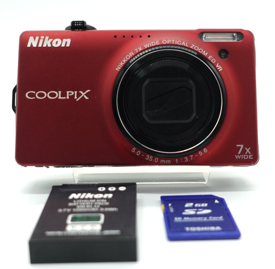【週末値下】Nikon COOLPIX S6000 【動作確認済／美品】 Nikon Coolpix Camera Digital Nikon Coolpix S6000 14 MP Digital