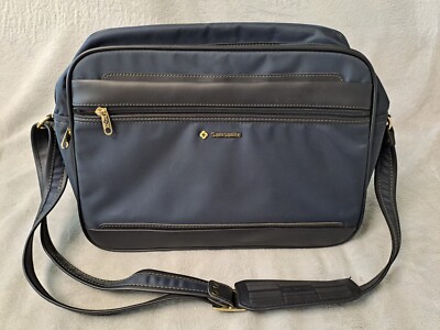Hochwertige Samsonite Reisetasche Umhängetasche in Blau - Kaum genutzt und top e