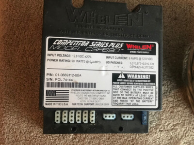 WHELEN CSP690 ストロボユニット whelen Power Supply And Lights CSP690 | eBay