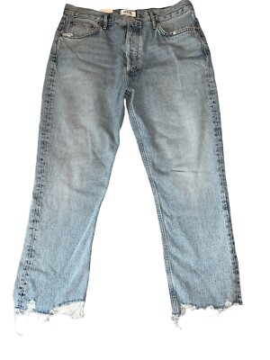 パンツ AGOLDE Low Cut Hem Washed Denim Pants Sky Blue A154F1206RUMI s-l400.jpg