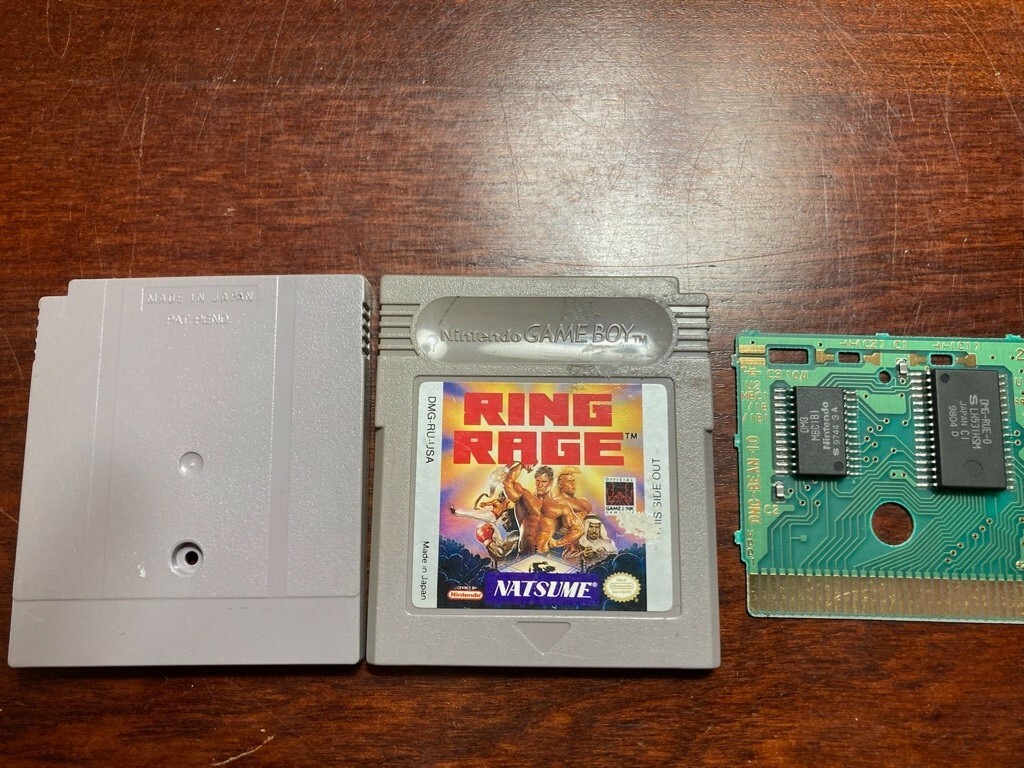 Ring Rage (Nintendo Game Boy, 1993) Rare Natsume Authentic US Version GB