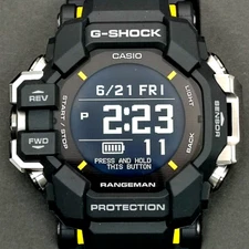 CASIO G-SHOCK MASTER OF G Rangeman GPR-H1000-1JR Black Men's Watch New in Box
